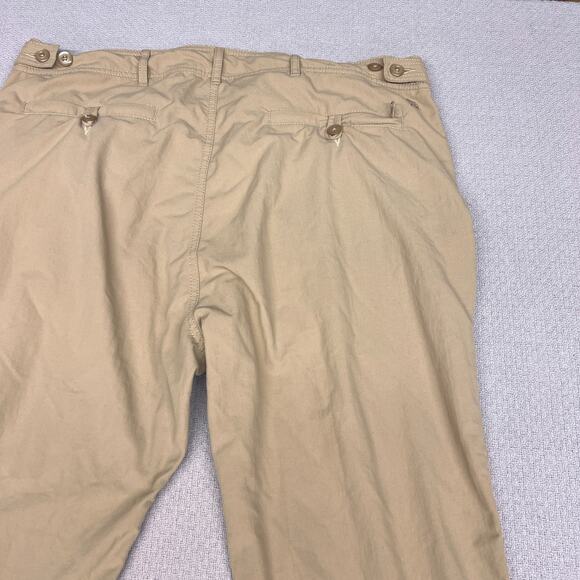 Clothing Arts 36x30 Black P^Cubed Pick Pocket Proof Pants Khaki Travel Chino - Picture 4 of 10